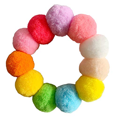 CUSROS Katzenhalsband, bunt, Plüschbälle, Hundehalsband, Haustier-Fotografie-Halsband, Geschenk für Ihr Haustier, mehrfarbig, XL CUSROS Katzenhalsband, bunt, Plüschbälle, Hundehalsband, Haustier-Fotografie-Halsband, Geschenk für Ihr Haustier, mehrfarbig, XL von CUSROS
