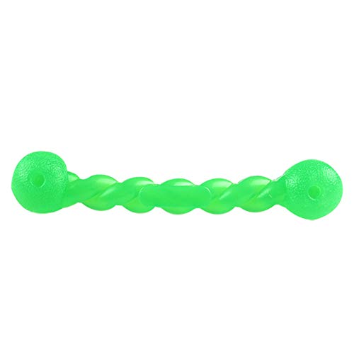 CUSROS Kauspielzeug für Welpen, aus Gummi, zum Spielen und Beißen, für die Zahnreinigung, Kauspielzeug, Geschenk für Ihr Haustier, Grün, S von CUSROS