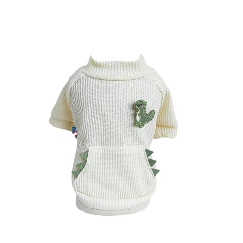CUSROS Leicht auszuziehende Haustierkleidung. Einfach anzuziehende Entzückendes Haustier-T-Shirt mit Dinosauriermuster für Frühling und Sommer. Bequemer weicher Pullover Hunde Beige M CUSROS Leicht auszuziehende Haustierkleidung. Einfach anzuziehende Entzückendes Haustier-T-Shirt mit Dinosauriermuster für Frühling und Sommer. Bequemer weicher Pullover Hunde Beige M von CUSROS