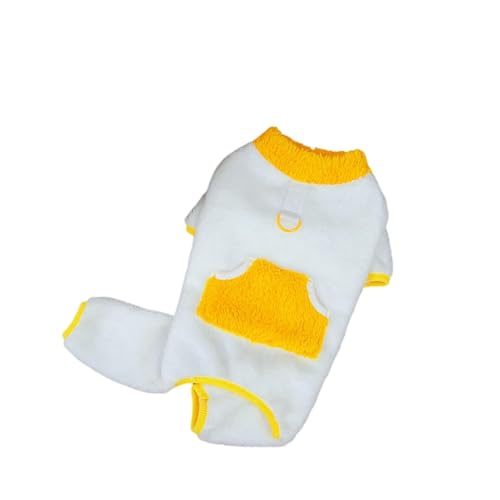 CUSROS Niedliche Haustier-Kleidung, Winter-Overalls, kontrastierendes Farbdesign, wärmender Katzen-Strampler, Haustier-Strampler Weiß M CUSROS Niedliche Haustier-Kleidung, Winter-Overalls, kontrastierendes Farbdesign, wärmender Katzen-Strampler, Haustier-Strampler Weiß M von CUSROS
