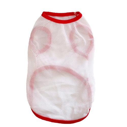 CUSROS Sommer Haustier Weste Hund Mesh Weste Haustier Weste Atmungsaktive Mesh Hund Weste Einfarbig Bequeme Katze Shirt Weiche Haustier Sommer Kleidung Heimtierbedarf Weiß M CUSROS Sommer Haustier Weste Hund Mesh Weste Haustier Weste Atmungsaktive Mesh Hund Weste Einfarbig Bequeme Katze Shirt Weiche Haustier Sommer Kleidung Heimtierbedarf Weiß M von CUSROS