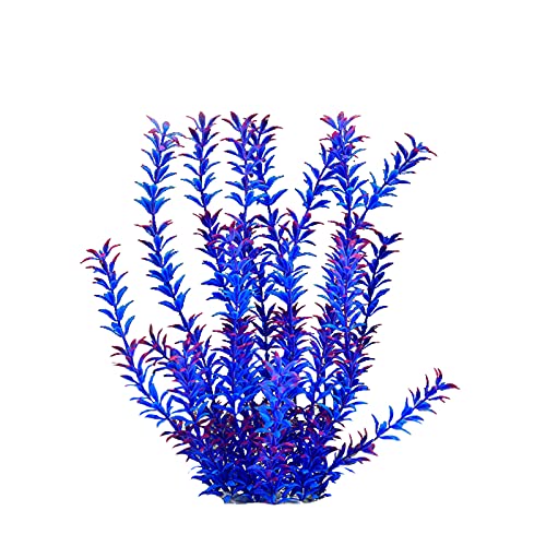 CUSROS Wasserpflanzen, Simulation Künstliche Aquarienpflanzen Künstliche Wasserpflanzen Aquariumdekoration Kunststoffzement Künstliches Aquarium Wassergras Für Aquarium ich Einheitsgröße von CUSROS