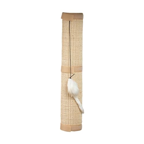 CUSROS Katzenkratzer mit Hakenschlaufe, wiederverwendbares Kratzbrett, Pad, Mausspielzeug, natürliche Sisal-Nagelfeile, schützt Möbelbeine, einfache Installation für den Tisch Khaki S CUSROS Katzenkratzer mit Hakenschlaufe, wiederverwendbares Kratzbrett, Pad, Mausspielzeug, natürliche Sisal-Nagelfeile, schützt Möbelbeine, einfache Installation für den Tisch Khaki S von CUSROS