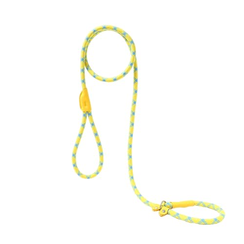 Verstellbarer Ring, Haustierleine, Rutschleine für Hunde, sicher, hier ist ein Produkttitel die Auflistung, langlebig, mit bequemem, gepolstertem Griff, starkes Kletterseil, einfach zu Blau & Gelb L Verstellbarer Ring, Haustierleine, Rutschleine für Hunde, sicher, hier ist ein Produkttitel die Auflistung, langlebig, mit bequemem, gepolstertem Griff, starkes Kletterseil, einfach zu Blau & Gelb L von CUSROS