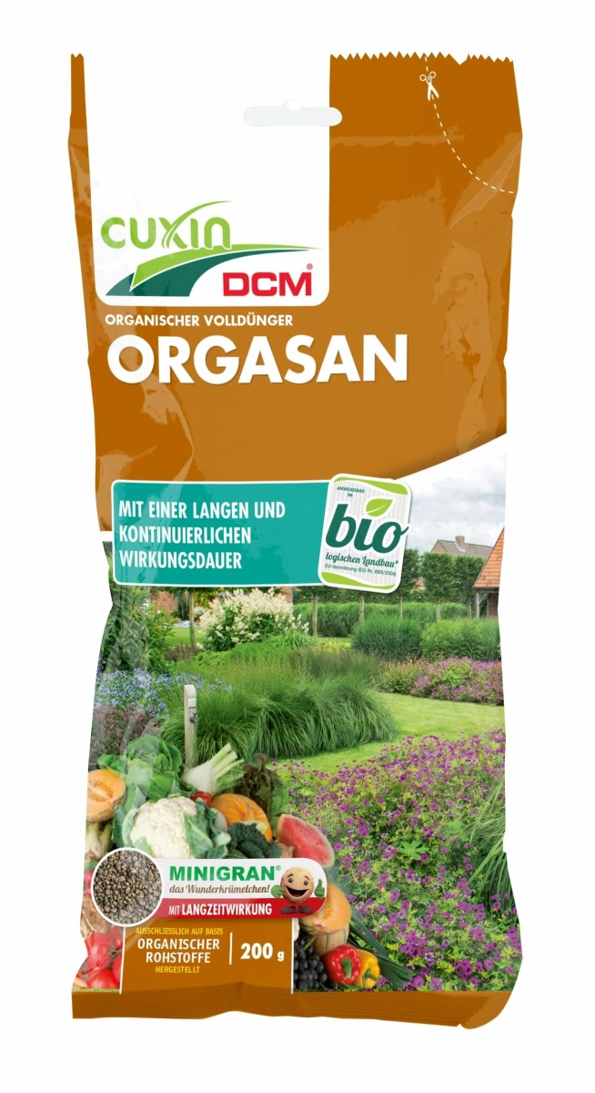 Cuxin Dcm Orgasan Universaldünger 200g Organischer Npk-Dünger (Bio) von CUXIN DCM