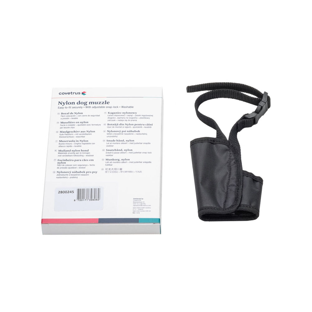 CXL Maulkorb Nylon Schwarz - Größe 4 CXL Maulkorb Nylon Schwarz - Größe 4 von CVET