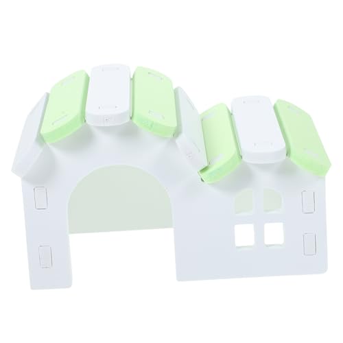CVUTOVO 1 Satz Hamsternest Hütte Meerschweinchen -Tunnel Hamsterhaus Meerschweinchen Kuschelsack Versteckt Versteck Für Meerschweinchen in Der Ecke Kleine Tierbettwäsche Hamsterbett PVC von CVUTOVO