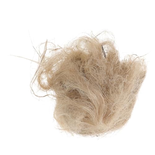 CVUTOVO 1Packung DIY Vogelnistmaterial aus Natürlichem Jute für Innen und Außenbereich Nistmaterial für Vögel und Kleintiere Sicher und Bequem Nestbau von CVUTOVO