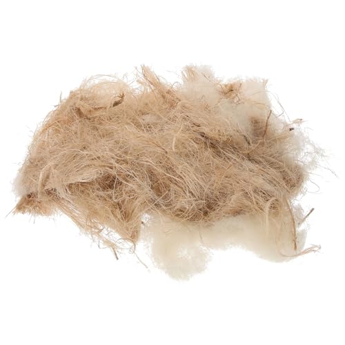 CVUTOVO 1Packung Vogelnestmaterial Packung Natürliche Nistmaterialien aus Jute für Vögel Hamster Kaninchen Meerschweinchen für Nestbau und Verstecke CVUTOVO 1Packung Vogelnestmaterial Packung Natürliche Nistmaterialien aus Jute für Vögel Hamster Kaninchen Meerschweinchen für Nestbau und Verstecke von CVUTOVO