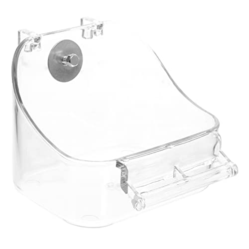 CVUTOVO Mehrzweck-dusche-würfel Für Kleine Haustiere Vogel-badewanne Zum Reinigen Vogel-dusche Für Sittiche Papageien Und Wellensittiche Feeder Hochwertigem Pp-Material von CVUTOVO