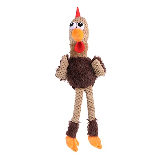 CVUTOVO 1Stück Cartoon Huhn Kauspielzeug für Hunde Katzen Interaktives Plüschspielzeug zur Zahnpflege Zerstörung für Gesunde Haustierbeschäftigung CVUTOVO 1Stück Cartoon Huhn Kauspielzeug für Hunde Katzen Interaktives Plüschspielzeug zur Zahnpflege Zerstörung für Gesunde Haustierbeschäftigung von CVUTOVO