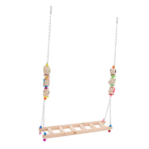 CVUTOVO 1Stück Haustier Hühnerschaukel aus Holz Kletterspielzeug für Hühner und Unterhaltsames und Entwicklungsförderndes Zufällige für Kleine Haustiere CVUTOVO 1Stück Haustier Hühnerschaukel aus Holz Kletterspielzeug für Hühner und Unterhaltsames und Entwicklungsförderndes Zufällige für Kleine Haustiere von CVUTOVO