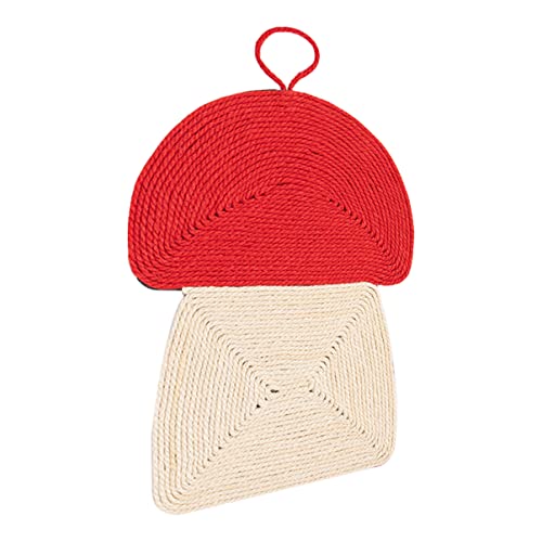 CVUTOVO 1Stück Sisal Kratzmatte für Katzen Umweltfreundliche Wand und Bodenlösung mit Natürlichem Duft Fördert Gesunde Krallenpflege und Spielmöglichkeiten Atmungsaktiv und Bequem für Ihre von CVUTOVO