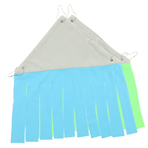 CVUTOVO 2 Stück Haustiere verstecken Zelte Hamster Hammock Rabbit Hammock Practical Pet Shelter Pet Hammock Kaninchen Meerschweinchen Eckzelt für Hamster Haustierhause Flanell von CVUTOVO