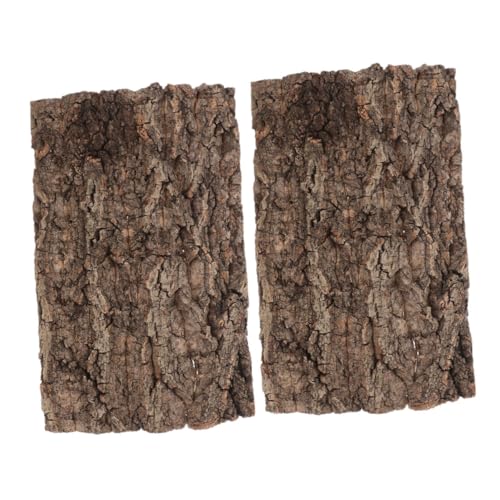 CVUTOVO 2 Stück Korkrinde Hintergrundplatte für Terrarien Dekorative Klettermatte für Reptilien Schildkröten Fische Installieren Langlebig und Vielseitig Einsetzbar CVUTOVO 2 Stück Korkrinde Hintergrundplatte für Terrarien Dekorative Klettermatte für Reptilien Schildkröten Fische Installieren Langlebig und Vielseitig Einsetzbar von CVUTOVO