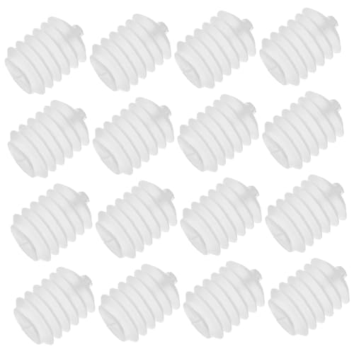CVUTOVO 20 Stück Teiliges Quietscher für Hundespielzeug Lautstarke Plastik Accordion Squeaker Robust und Langlebig für Reparatur und Neugestaltung von Katzen und Hundespielzeug von CVUTOVO