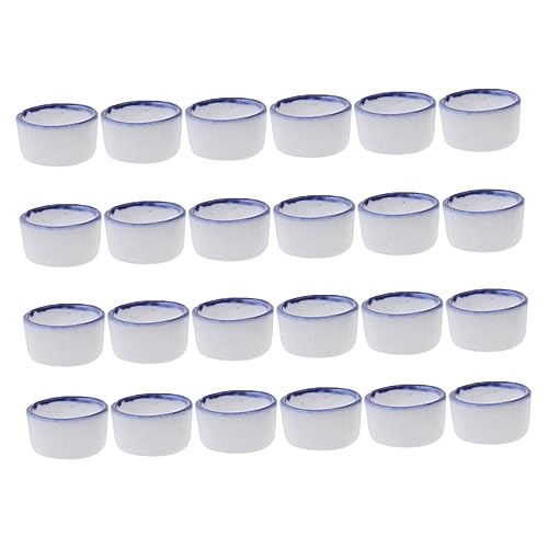 CVUTOVO 24Stücke Mini Wassernäpfe für Reptilien und Spinnen Langlebige Leicht zu Reinigende Wasserbehälter für Terrarien und Haustiere für Skorpione und Gecko Zubehör CVUTOVO 24Stücke Mini Wassernäpfe für Reptilien und Spinnen Langlebige Leicht zu Reinigende Wasserbehälter für Terrarien und Haustiere für Skorpione und Gecko Zubehör von CVUTOVO