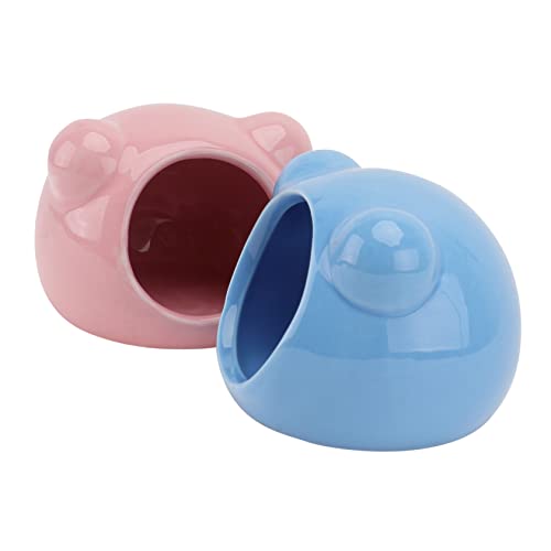 CVUTOVO 2stücke Keramisches Hamster Nest Kühlendes Haustierhaus Für Kleine Tiere Für Sommerhitze Zufällige Farben CVUTOVO 2stücke Keramisches Hamster Nest Kühlendes Haustierhaus Für Kleine Tiere Für Sommerhitze Zufällige Farben von CVUTOVO