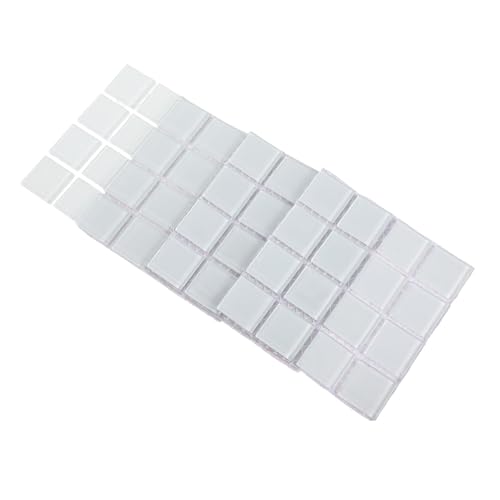 CVUTOVO 4 Stück Kühlmatte für Kleintiere Ergonomisches Design für Hamster Kaninchen und Meerschweinchen Kristallene Kühlunterlage für Heiße Einfach zu Reinigen und Langlebig von CVUTOVO