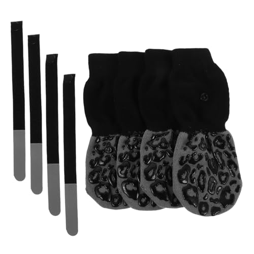 CVUTOVO 4 Stück rutschfeste Haustiersocken für Holzfußböden Leise Innensocken für Große und Mittelgroße Hunde Outdoor Pfotenprotektoren für Komfortablen CVUTOVO 4 Stück rutschfeste Haustiersocken für Holzfußböden Leise Innensocken für Große und Mittelgroße Hunde Outdoor Pfotenprotektoren für Komfortablen von CVUTOVO