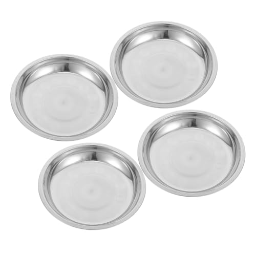 CVUTOVO 4stücke Teiliges Katzenfutternäpfen Whiskerfreundliche Flache Schalen Für Katzen Und Hunde rutschfeste Langlebige Futterplatten Für Kleine Haustiere CVUTOVO 4stücke Teiliges Katzenfutternäpfen Whiskerfreundliche Flache Schalen Für Katzen Und Hunde rutschfeste Langlebige Futterplatten Für Kleine Haustiere von CVUTOVO