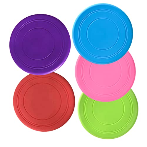 CVUTOVO 5stücke Interaktive Hundespielzeuge Pet Flying Disc Für Kauspielzeug Und Wurfspielzeug Bunten Farben Fördert Und Spaß Für Ihren Hund CVUTOVO 5stücke Interaktive Hundespielzeuge Pet Flying Disc Für Kauspielzeug Und Wurfspielzeug Bunten Farben Fördert Und Spaß Für Ihren Hund von CVUTOVO