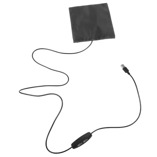 CVUTOVO USB Heizmatte Für Hamster Chinchillas Vögel Und Kleine Tiere Wärmeplatte Mit Temperaturschutz Sicher Leicht Und Langlebig Für Kalte Wintermonate Sodass Ihr Haustier Warm Bleibt von CVUTOVO