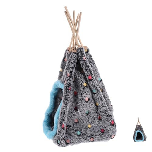 CVUTOVO Hängematte Für Vögel Winter-wärme-Nest Für Papageien Und Kleintiere Gemütliches Und Sicheres Schlafbett Für Käfig Abnehmbar Und Leicht Zu Reinigen Und Ansprechend CVUTOVO Hängematte Für Vögel Winter-wärme-Nest Für Papageien Und Kleintiere Gemütliches Und Sicheres Schlafbett Für Käfig Abnehmbar Und Leicht Zu Reinigen Und Ansprechend von CVUTOVO