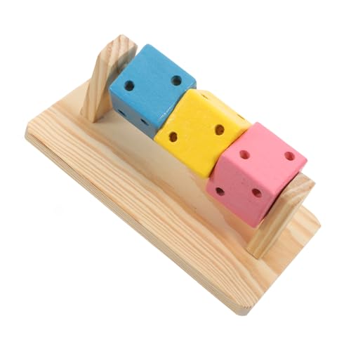 CVUTOVO Hamster Kauspielzeug aus Holz Sicheres Anreicherungsspielzeug für Zwerghamster Rennmäuse Ratten Nachhaltiges Käfigzubehör für Nager Vielseitig Einsetzbar Langlebig CVUTOVO Hamster Kauspielzeug aus Holz Sicheres Anreicherungsspielzeug für Zwerghamster Rennmäuse Ratten Nachhaltiges Käfigzubehör für Nager Vielseitig Einsetzbar Langlebig von CVUTOVO