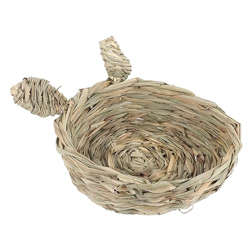 CVUTOVO Haustier Käfigmatte klein Hamster kauen Meerschweinchen -Käfigdekoration meerschweinchen Bett geflochtene Grasmatte zartes Hamsternest Hamsterschlafbetten Hamster-Futterbett Stroh CVUTOVO Haustier Käfigmatte klein Hamster kauen Meerschweinchen -Käfigdekoration meerschweinchen Bett geflochtene Grasmatte zartes Hamsternest Hamsterschlafbetten Hamster-Futterbett Stroh von CVUTOVO