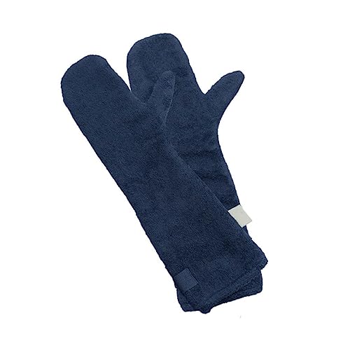 CVUTOVO Haustier Pflegehandschuh Mikrofaser Trockenhandschuh Wasserabsorbierend für Hund Welpe Pferd Super Saugfähig Schnell Trocknend Vielseitig Einsetzbar Zufällige Zufällige Farbe von CVUTOVO