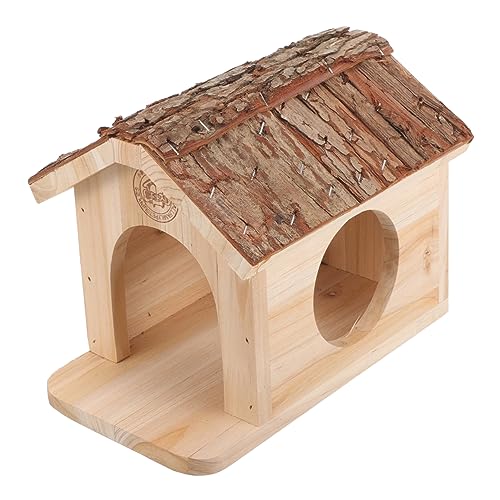 CVUTOVO Holzhausspielzeug Versteck klein Gehäuse Haustier Hamsterzubehör für Käfige Tür Hamster Unterschlupf Hamster Fass Habitat Hamsterversorgung Hamsterhaus für den Haushalt hölzern CVUTOVO Holzhausspielzeug Versteck klein Gehäuse Haustier Hamsterzubehör für Käfige Tür Hamster Unterschlupf Hamster Fass Habitat Hamsterversorgung Hamsterhaus für den Haushalt hölzern von CVUTOVO
