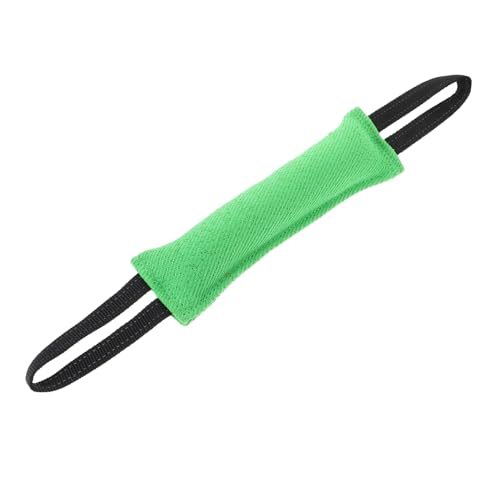 CVUTOVO Hunde Kauspielzeug aus Strapazierfähigem Material Interaktives für Welpen Zahnfreundlich für Indoor und Outdoor Spiel Grün zur Stressbewältigung Bindung von CVUTOVO