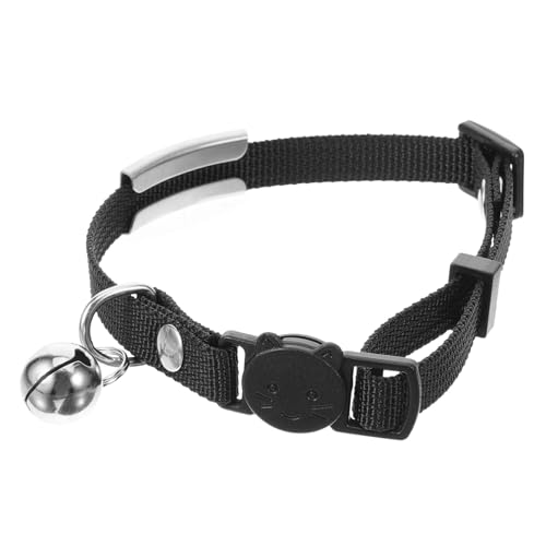 CVUTOVO Katzenhalsband Kettenhalsband für Welpen einstellbar Welpenhalsband Hochzeit Kleine Hundehalsbänder Basic Kätzchenkragen hundehalsband selber Machen Polyester Black CVUTOVO Katzenhalsband Kettenhalsband für Welpen einstellbar Welpenhalsband Hochzeit Kleine Hundehalsbänder Basic Kätzchenkragen hundehalsband selber Machen Polyester Black von CVUTOVO