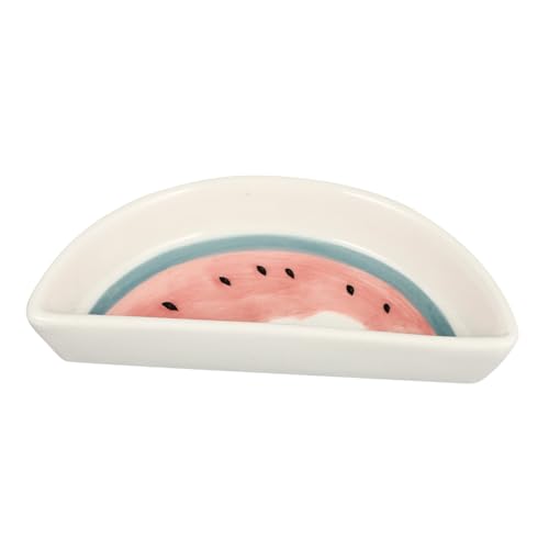 CVUTOVO Keramischer Futternapf für Hamster Wassermelonen Design Kompakte Leicht zu Reinigen für Kleine Haustiere Hygienisch und Platzsparend CVUTOVO Keramischer Futternapf für Hamster Wassermelonen Design Kompakte Leicht zu Reinigen für Kleine Haustiere Hygienisch und Platzsparend von CVUTOVO