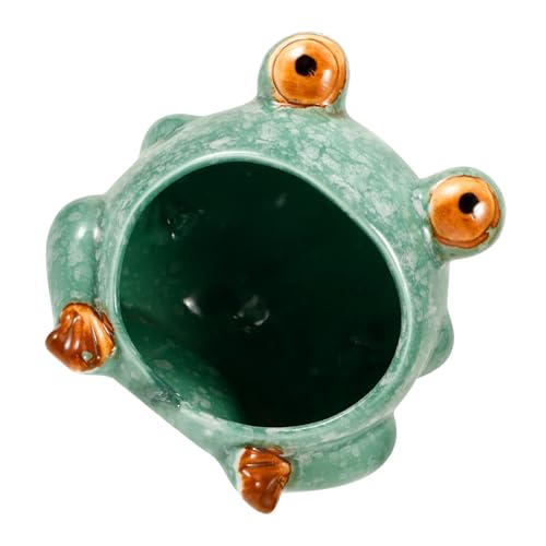 CVUTOVO Keramik Hamster Nest Kühlend Haustier Haus Frosch Modellierung Hamster Nest Für Kleine Tiere Zum Schlafen Und Spielen von CVUTOVO