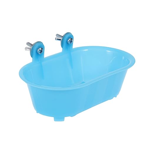 CVUTOVO Kleine Vogelbadewanne Mit Spiegel Für Papageien Und Sicheres Badezubehör Für Vögel Für Wellensittiche Und Andere Kleine Vögel Spaß Beim Baden CVUTOVO Kleine Vogelbadewanne Mit Spiegel Für Papageien Und Sicheres Badezubehör Für Vögel Für Wellensittiche Und Andere Kleine Vögel Spaß Beim Baden von CVUTOVO