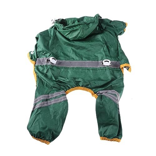 CVUTOVO Kleiner Hunde Regenmantel S Reflektierender Wasserdichter Regenhoodie für Kleine Hunde und Welpen für Pomeranian Dunkelgrün Bequem und Stylisch CVUTOVO Kleiner Hunde Regenmantel S Reflektierender Wasserdichter Regenhoodie für Kleine Hunde und Welpen für Pomeranian Dunkelgrün Bequem und Stylisch von CVUTOVO