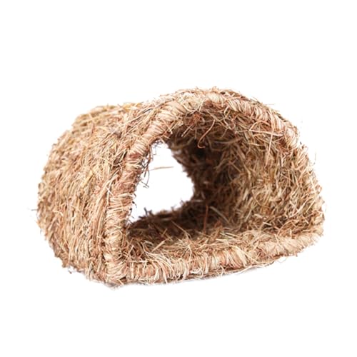CVUTOVO Kreatives Haustier Tunnelspielzeug für Kaninchen Handgefertigtes Stroh Nest Bewegung und Spielspaß für Kleine Tiere CVUTOVO Kreatives Haustier Tunnelspielzeug für Kaninchen Handgefertigtes Stroh Nest Bewegung und Spielspaß für Kleine Tiere von CVUTOVO