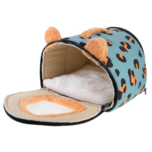 CVUTOVO Kuschelhöhle Für Kleintiere Waschbare Warme Hamster Und Meerschweinchen-Nest Für Winter Für Und Geeignet Für Zuhause Und Tiergeschäfte von CVUTOVO