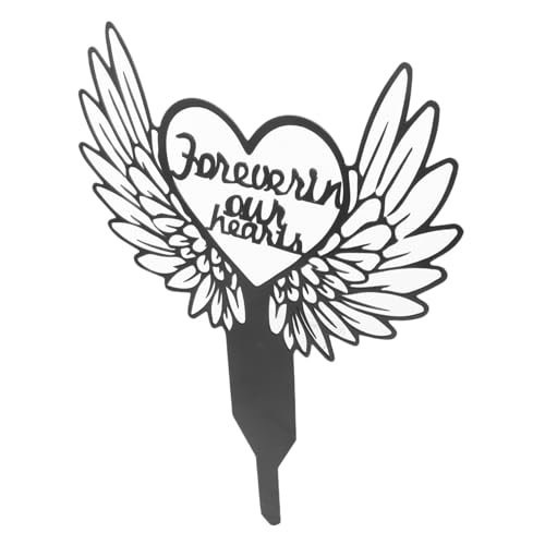 CVUTOVO Memorial Plaque Stake Für Haustiere Personalisierbarer Grabmarker Für Hunde Und Katzen Hochwertiger Gartenstecker Für Gedenkstätten Und Friedhöfe Außenbereich Deko Für Und von CVUTOVO