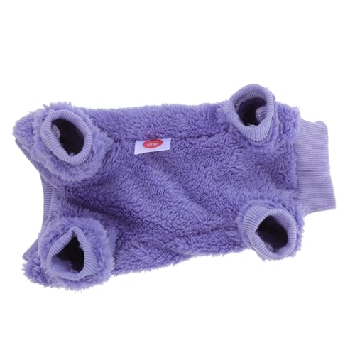 CVUTOVO Sphynx Katzenpullover Doppelseitiger Flanellmantel für Haarlose Katzen Warme Winterkleidung mit Ärmeln für Empfindliche Haut Maschinenwaschbar von CVUTOVO
