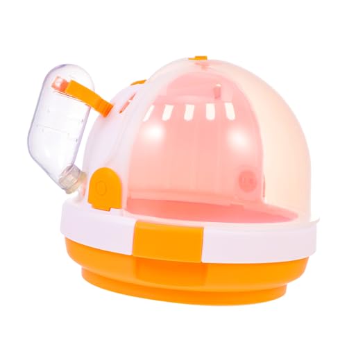 CVUTOVO Tragbare Hamster Transportbox aus Robustem Material Kompakt und Leicht für Hamster Meerschweinchen und Kleine Haustiere Einfach zu Reinigen für Outdoor Reisen und Ausflüge von CVUTOVO