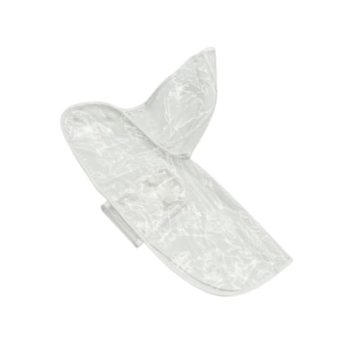 CVUTOVO Transparenter Hunderegenmantel mit Kapuze Wasserdichter Poncho für Kleine und Mittelgroße Hunde Praktischer Knopfverschluss Leichter Outdoor Nasswetterschutz für Welpen und CVUTOVO Transparenter Hunderegenmantel mit Kapuze Wasserdichter Poncho für Kleine und Mittelgroße Hunde Praktischer Knopfverschluss Leichter Outdoor Nasswetterschutz für Welpen und von CVUTOVO