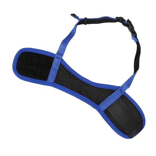 CVUTOVO Verstellbarer Hundemaulkorb aus Nylon Bell Maulschlinge mit Atmungsaktivem Design für Kleine und Mittelgroße Hunde Komfortable Passform zur Verhinderung von Beißen und Fressen von CVUTOVO
