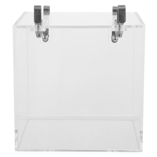CVUTOVO Vogelbadewanne aus für Papageien und Sittiche Multifunktionale Duschbox für Käfige für Außenbereich Leicht und Praktisch für Erfrischendes Badeerlebnis CVUTOVO Vogelbadewanne aus für Papageien und Sittiche Multifunktionale Duschbox für Käfige für Außenbereich Leicht und Praktisch für Erfrischendes Badeerlebnis von CVUTOVO