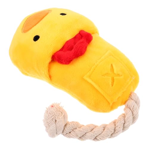 CVUTOVO Vokales Kauspielzeug Zahnspielzeug Für Welpen Bissfestes Welpenspielzeug Verschleißfestes Kauspielzeug Quietschspielzeug Für Hunde Welpenversorgung Yellow Plüsch CVUTOVO Vokales Kauspielzeug Zahnspielzeug Für Welpen Bissfestes Welpenspielzeug Verschleißfestes Kauspielzeug Quietschspielzeug Für Hunde Welpenversorgung Yellow Plüsch von CVUTOVO