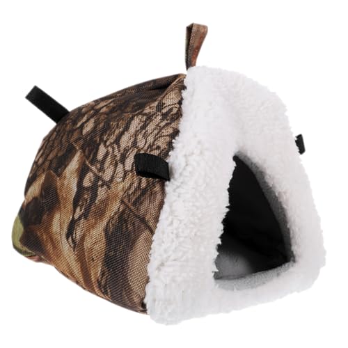 CVUTOVO Warm Hamster Chinchilla Nest Mit Dicker Weicher Füllung Hängendes Versteck Für Kleintiere Für Winter Atmungsaktiv Und Für Hamster Mäuse Und Andere Kleine Haustiere CVUTOVO Warm Hamster Chinchilla Nest Mit Dicker Weicher Füllung Hängendes Versteck Für Kleintiere Für Winter Atmungsaktiv Und Für Hamster Mäuse Und Andere Kleine Haustiere von CVUTOVO