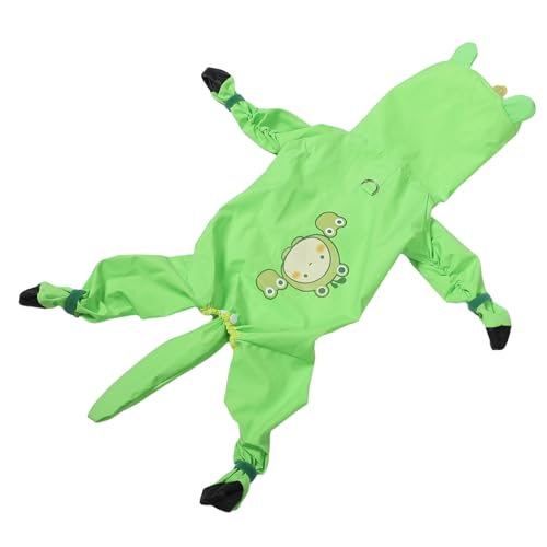 CVUTOVO Wasserdichter Regenmantel für Bequemer Atmungsaktiver Poncho für Kleine und Mittelgroße Stylisches Design für Regnerische Verbessertes Material von CVUTOVO