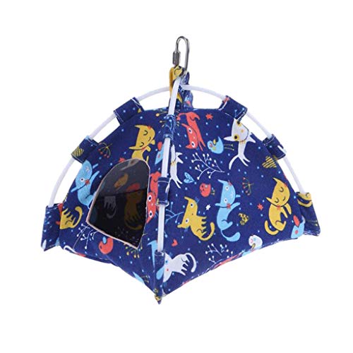 CVZQTE Vogel-Hängematte, Käfignest, Zelt, Höhle, Versteck für Papageien, zum Kuscheln für kleine Tiere zum Spielen und Ausruhen, zum Aufhängen CVZQTE Vogel-Hängematte, Käfignest, Zelt, Höhle, Versteck für Papageien, zum Kuscheln für kleine Tiere zum Spielen und Ausruhen, zum Aufhängen von CVZQTE